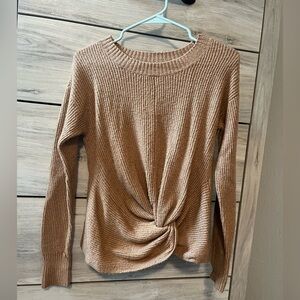 Aerie twist knit sweater Small